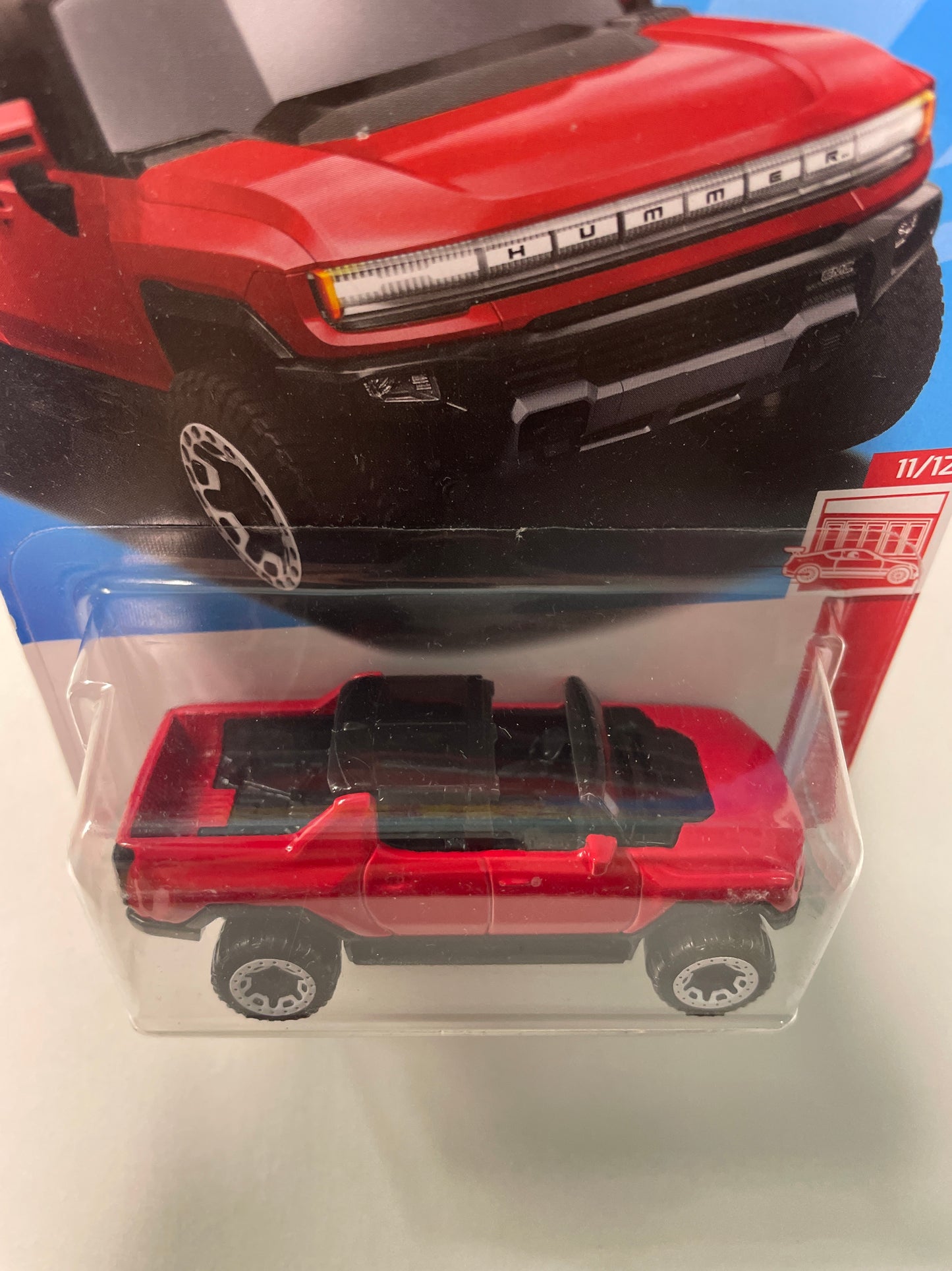Hot Wheels 1/64 Target Red GMC Hummer EV Red