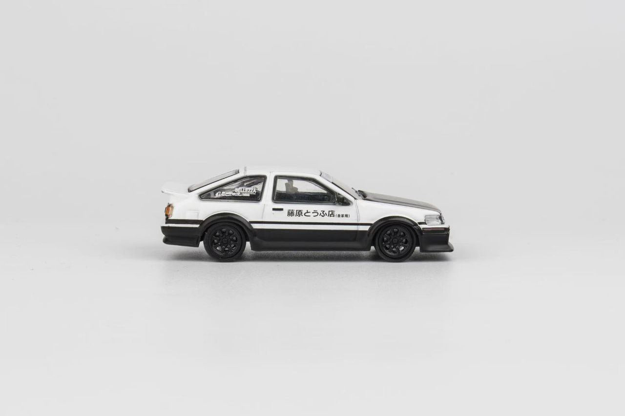 DCT 1/64 Toyota Corolla Levin GT-Apex White & Black