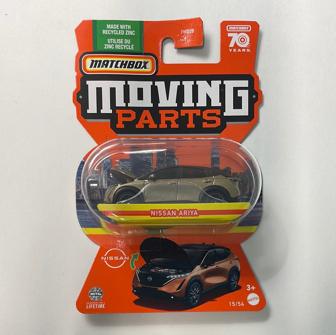 tanimotion Matchbox 1/64 Moving Parts Nissan Ariya Brown – Flipn Diecast
