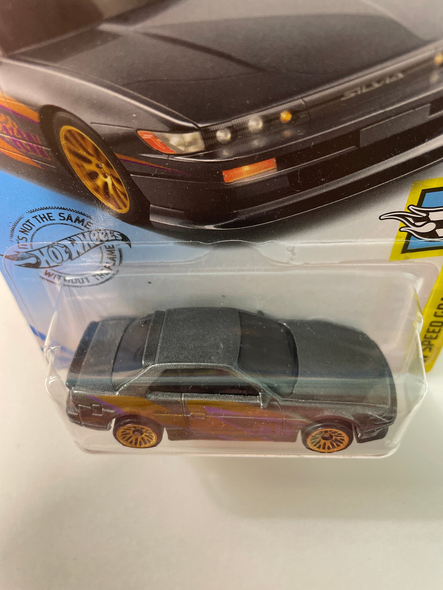 Hot Wheels 1/64 Nissan Silvia (S13) Grey