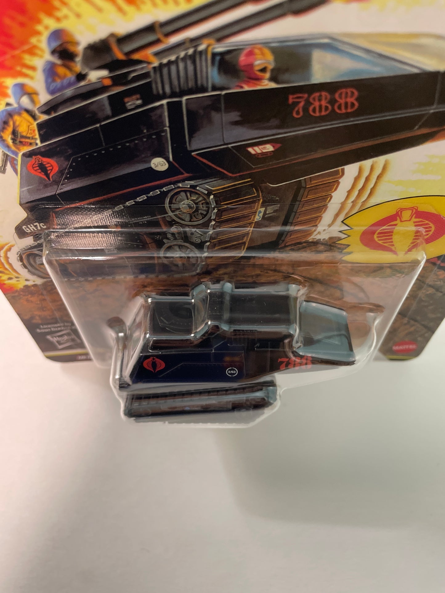 Hot Wheels 1/64 Pop Culture G.I.Joe Cobra H.I.S.S Black - JHW83