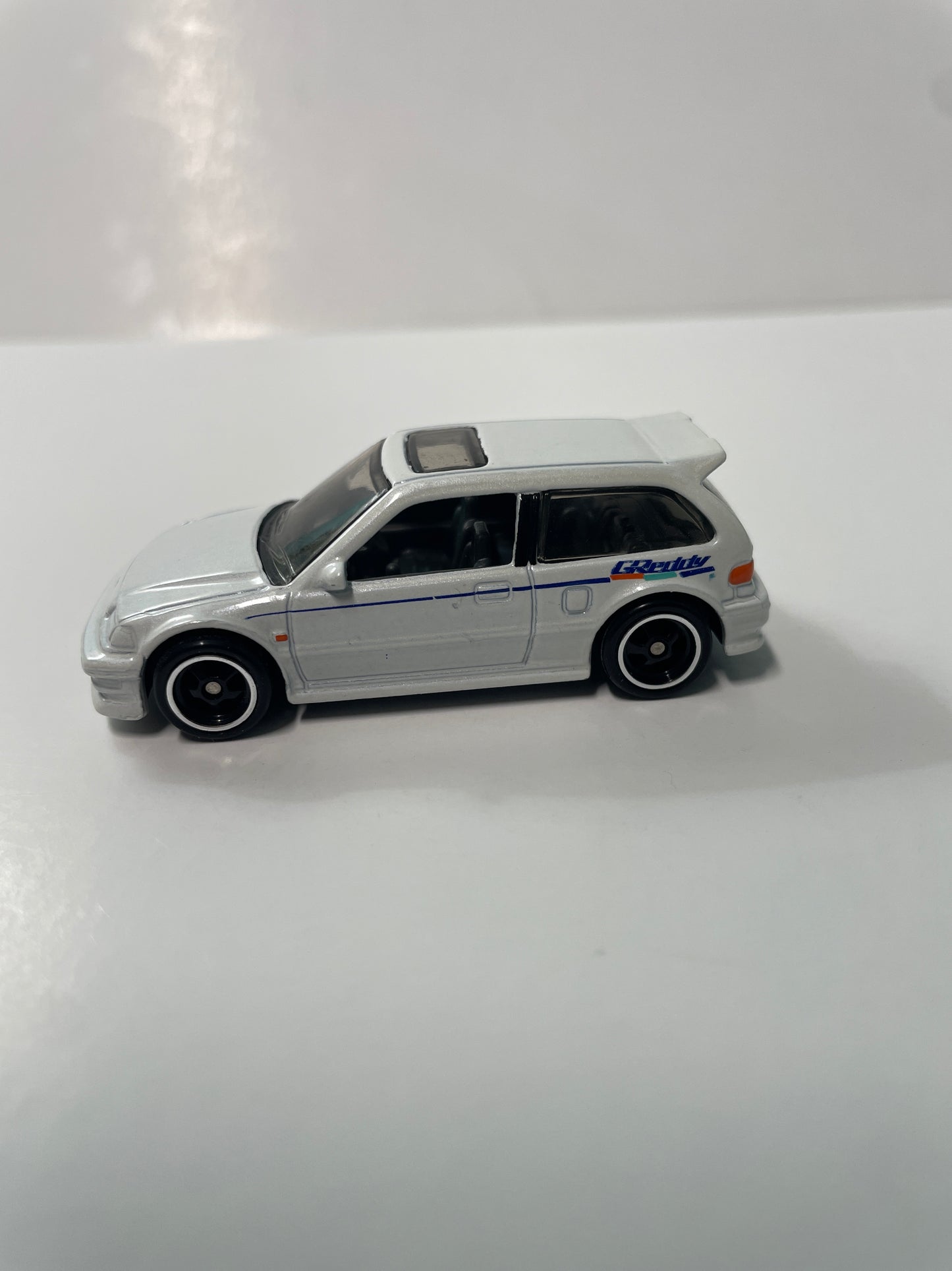 *Loose* Hot Wheels 1/64 Super Treasure Hunt Honda Civic EF White