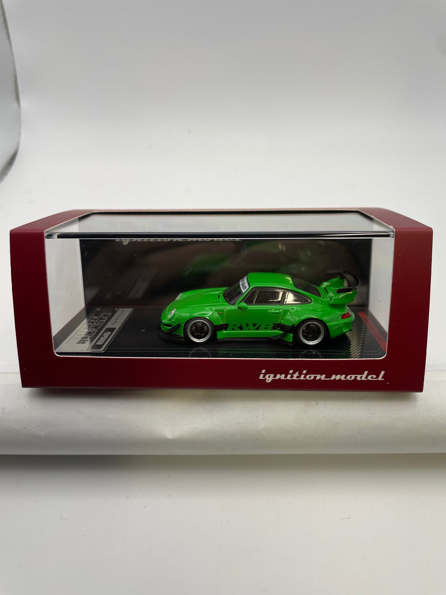 *SIGNED* Ignition Models 1/64 Porsche RWB 993 Green Metallic