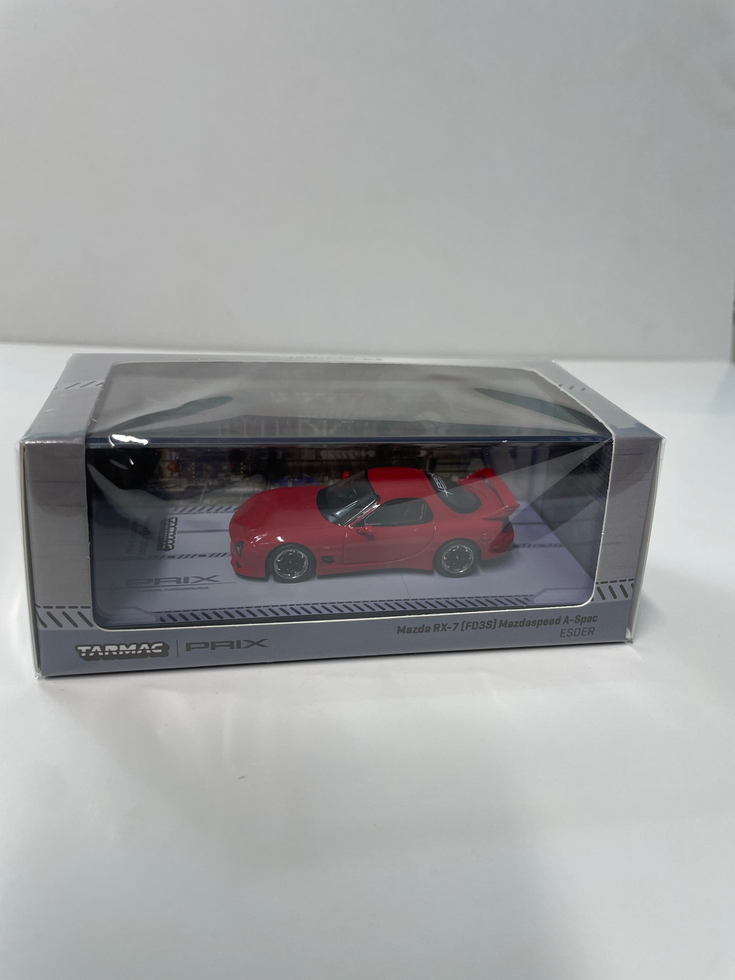 Tarmac Works 1/64 Mazda RX-7 (FD3S) Mazdaspeed A-Spec ESDER - GLOBAL64 Red