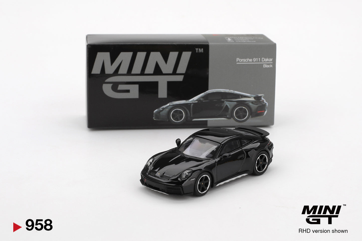 Mini GT 1/64 Porsche 911 Dakar Black - MGT00958