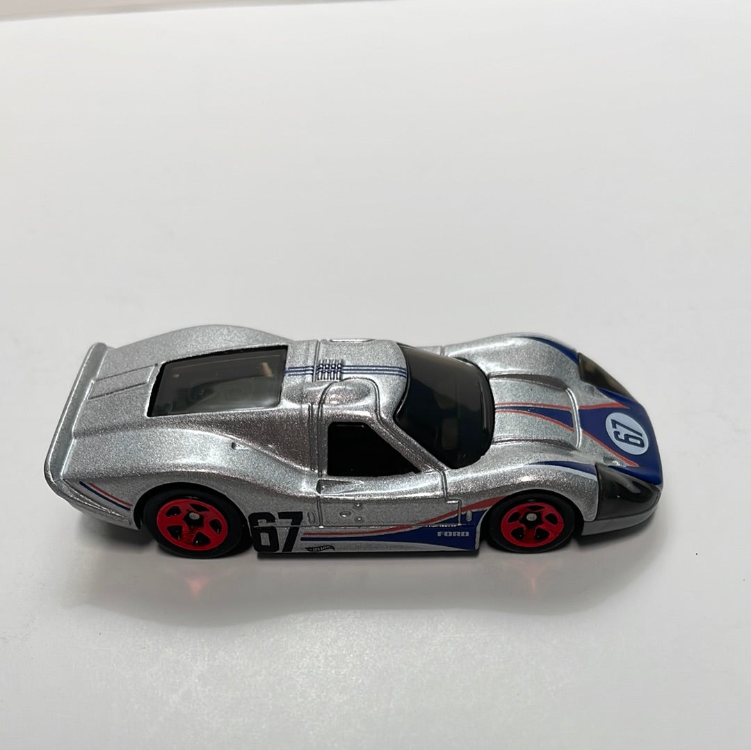 *Loose* Hot Wheels 1/64 5 Pack Exclusive 1967 Ford GT40 Silver
