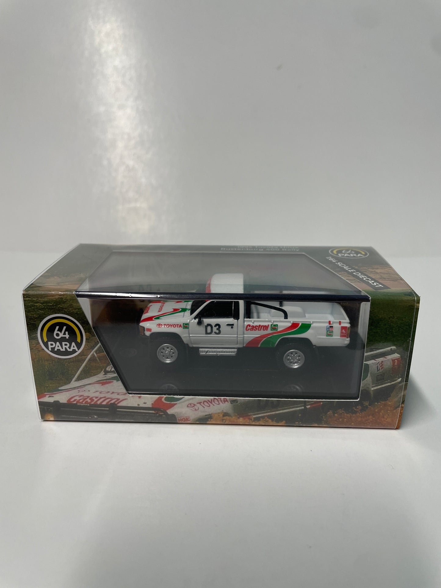 Para64 1/64 1995 Toyota Hilux Rustenburg 400 Rally White - PA-65528