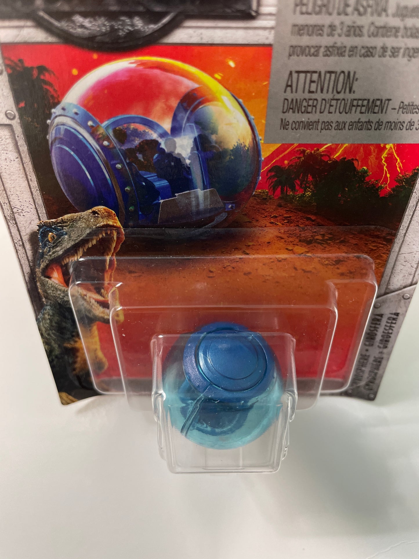 Matchbox 1/64 Jurassic World Gyrosphere Blue