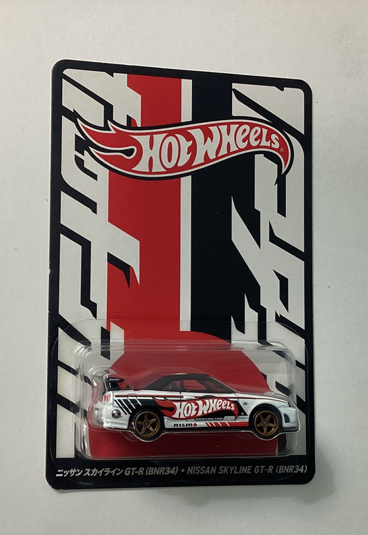 Hot Wheels 1/64 Collectors Japan Convention Nissan GT-R (BNR34) Black & White
