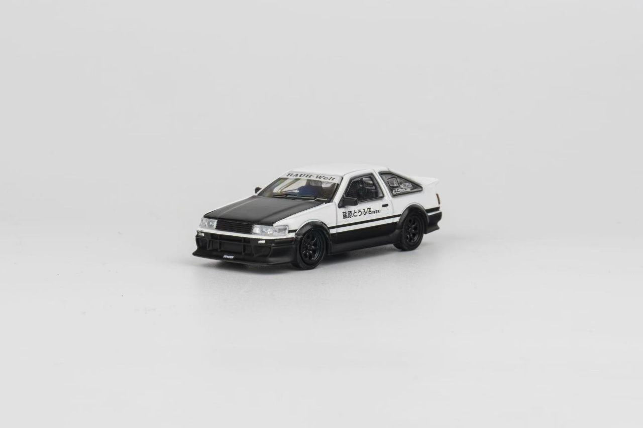 DCT 1/64 Toyota Corolla Levin GT-Apex White & Black