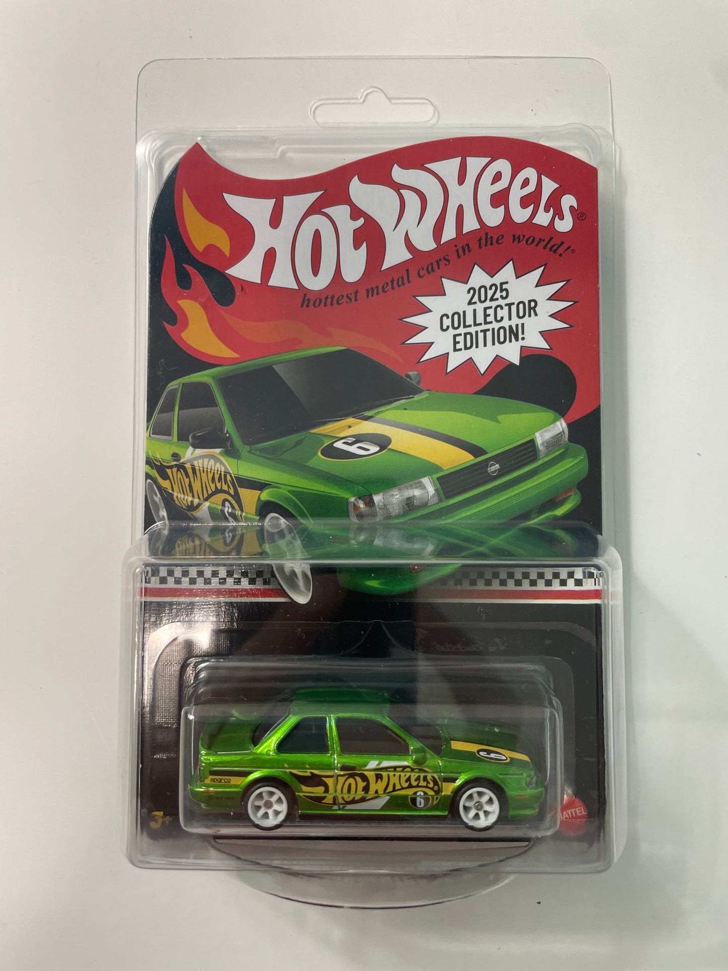 Hot Wheels 1/64 Mail In Collector Edition '91 Nissan Sentra SE-R Green - JCB43-NK910