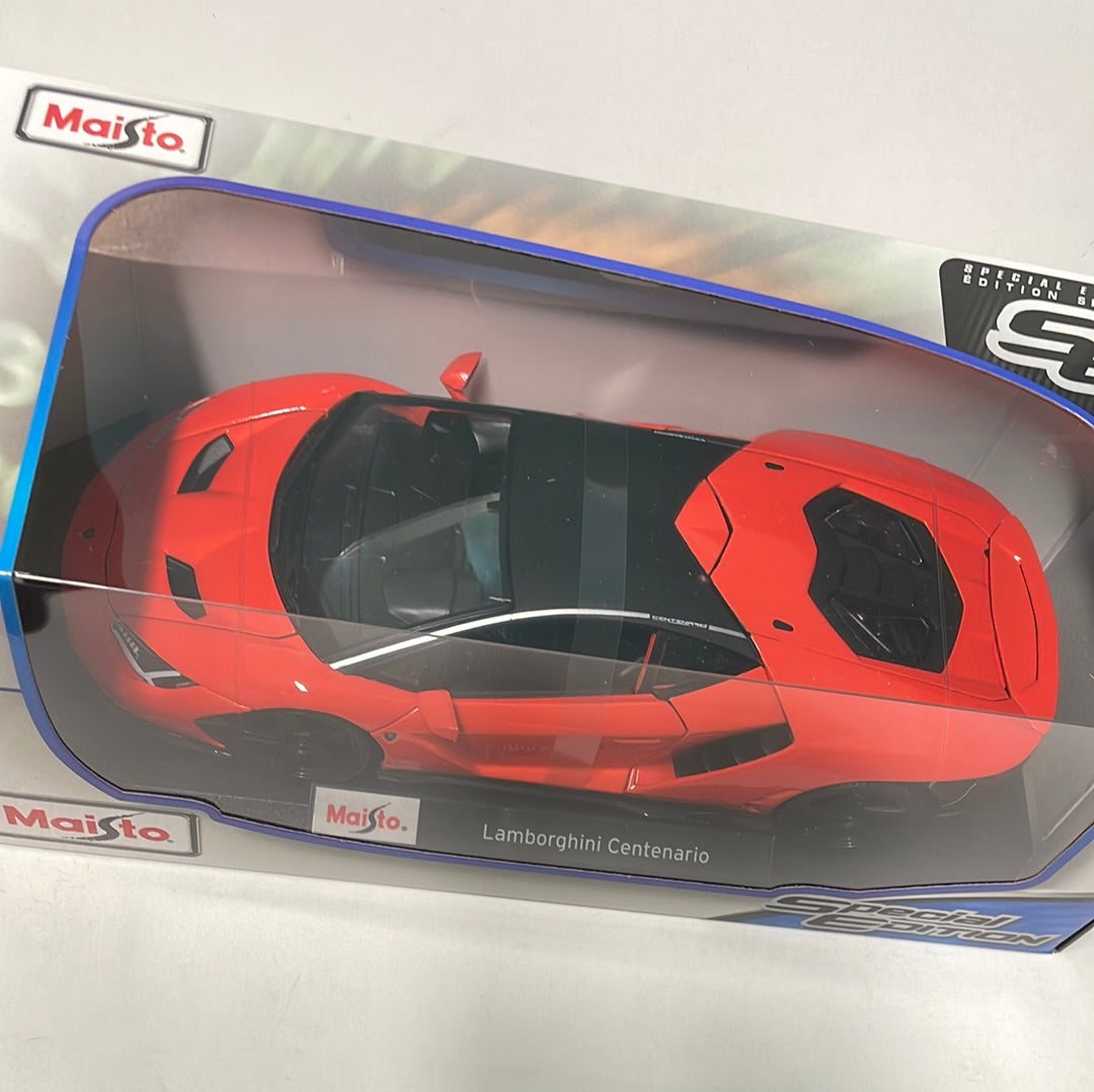 1/18 Maisto Lamborghini Centenario Orange