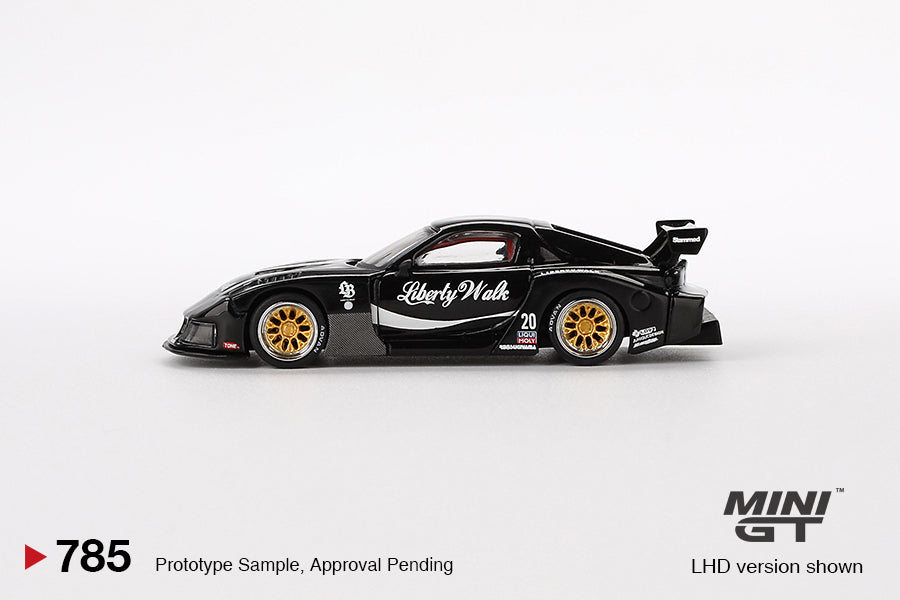 Mini GT 1/64 MAZDA RX-7 LB-Super Silhouette Liberty Walk Black