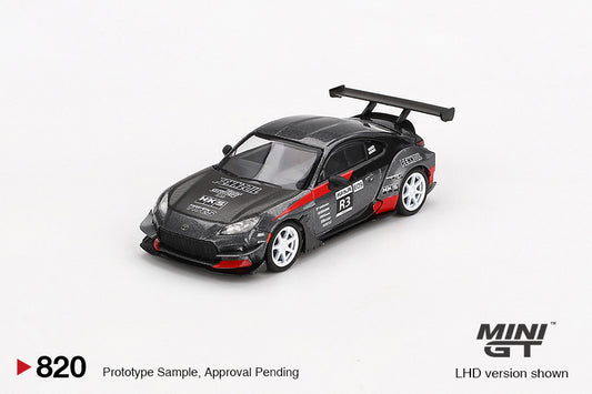 Mini GT 1/64 Toyota GR86 Larry Chen's HKS Turbocharged GR86 Black