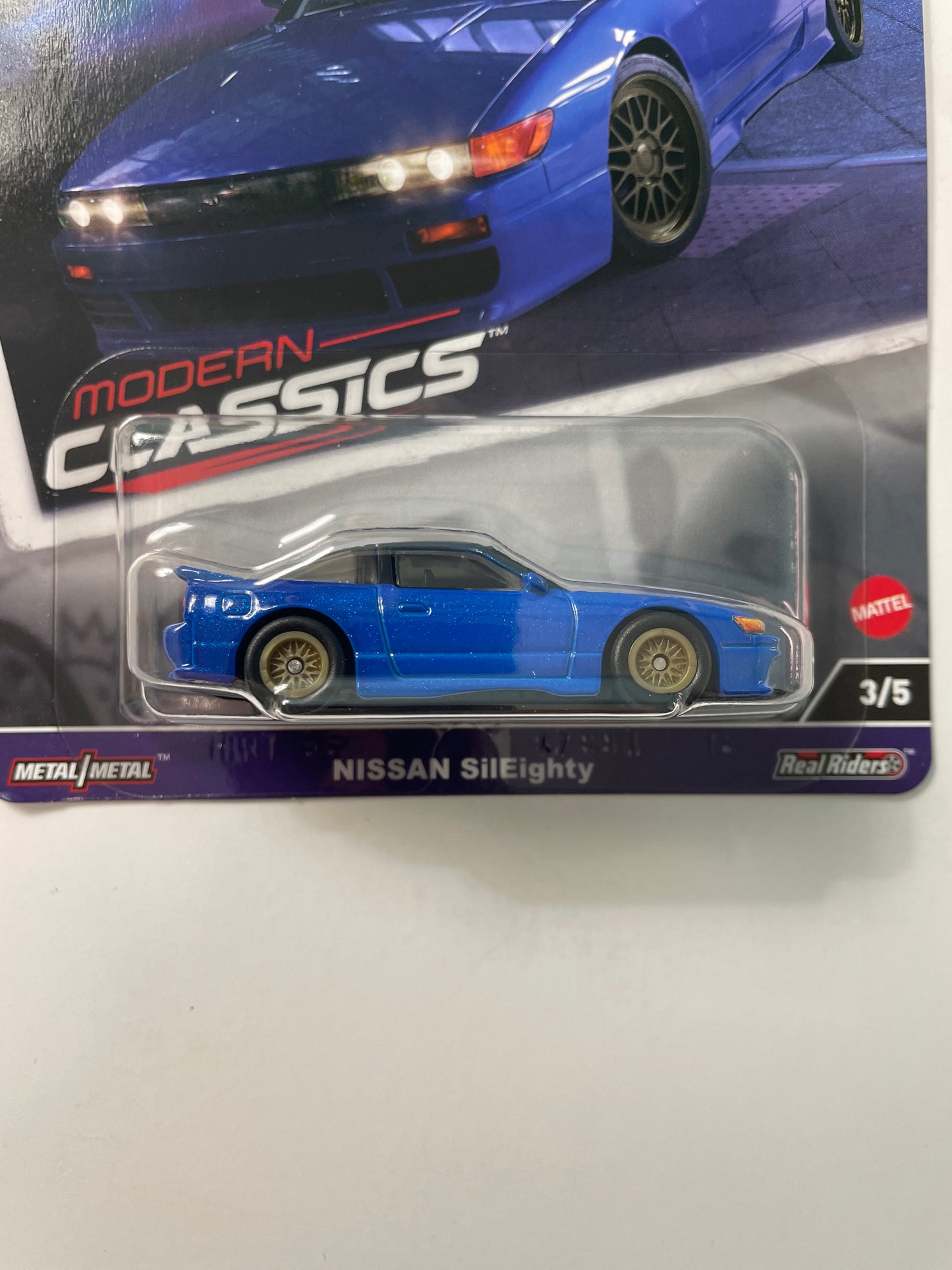 Hot Wheels 1/64 Car Culture Modern Classics Nissan SilEighty Blue