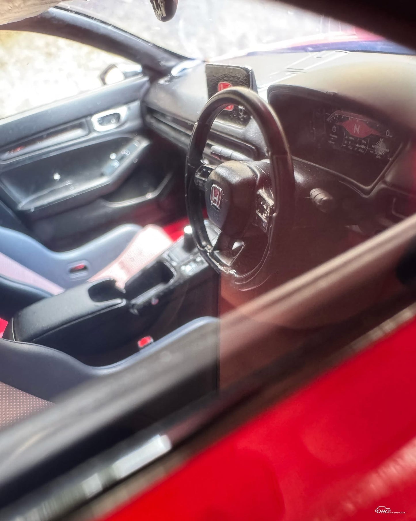 Otto Mobile 1/18 Honda Civic Type R FL5 Mugen Resin Series Red