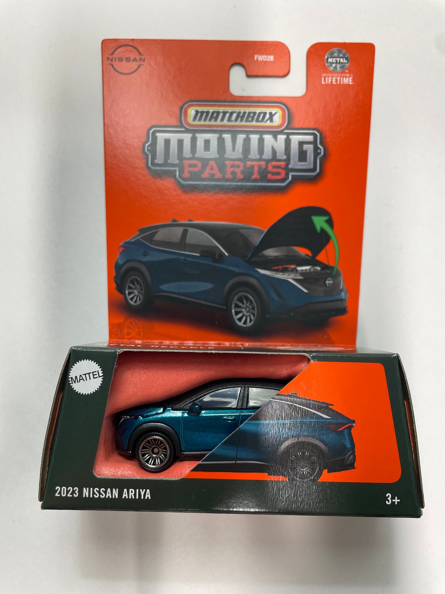 Matchbox 1/64 Moving Parts 2023 Nissan Ariya Blue