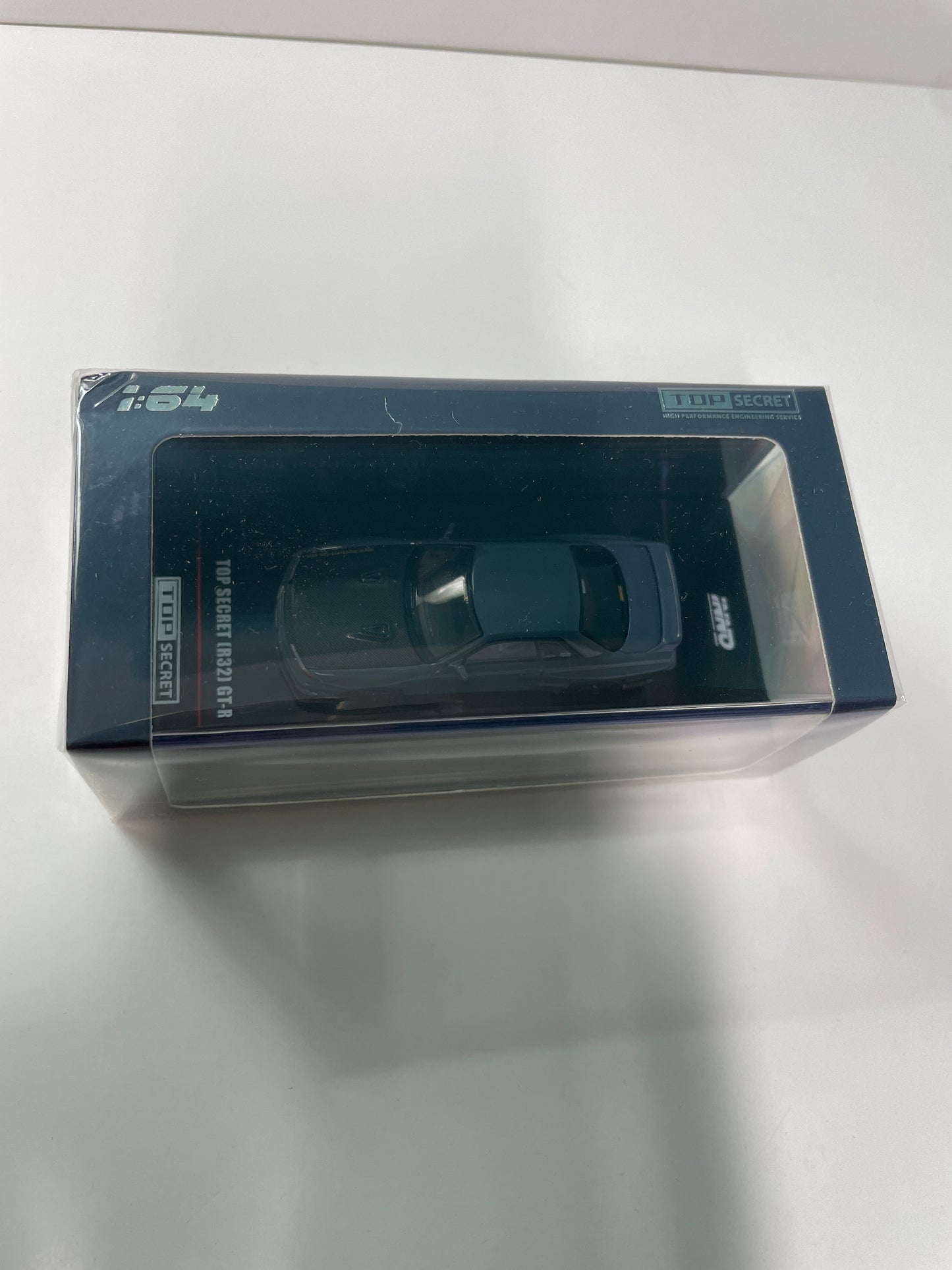 Inno64 1/64 Top Secret Nissan (R32) GT-R Steatlh Grey - Damaged Box