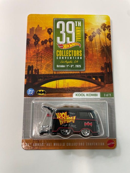 Hot Wheels 1/64 39th Annual Collectors Convention Los Angeles Volkswagen Kool Kombi Black