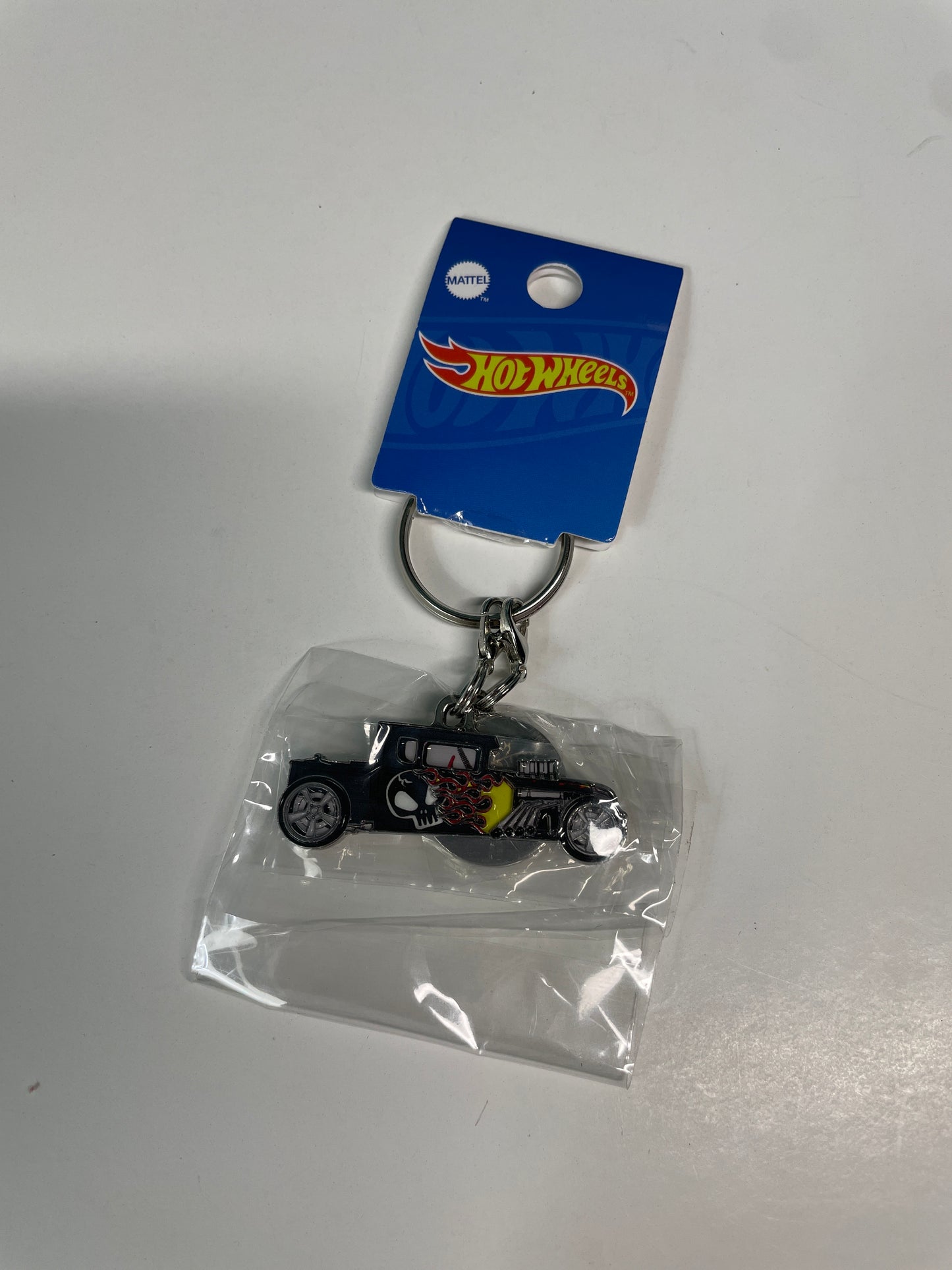 Hot Wheels Key Chain Bone Shaker Black - HWU87902