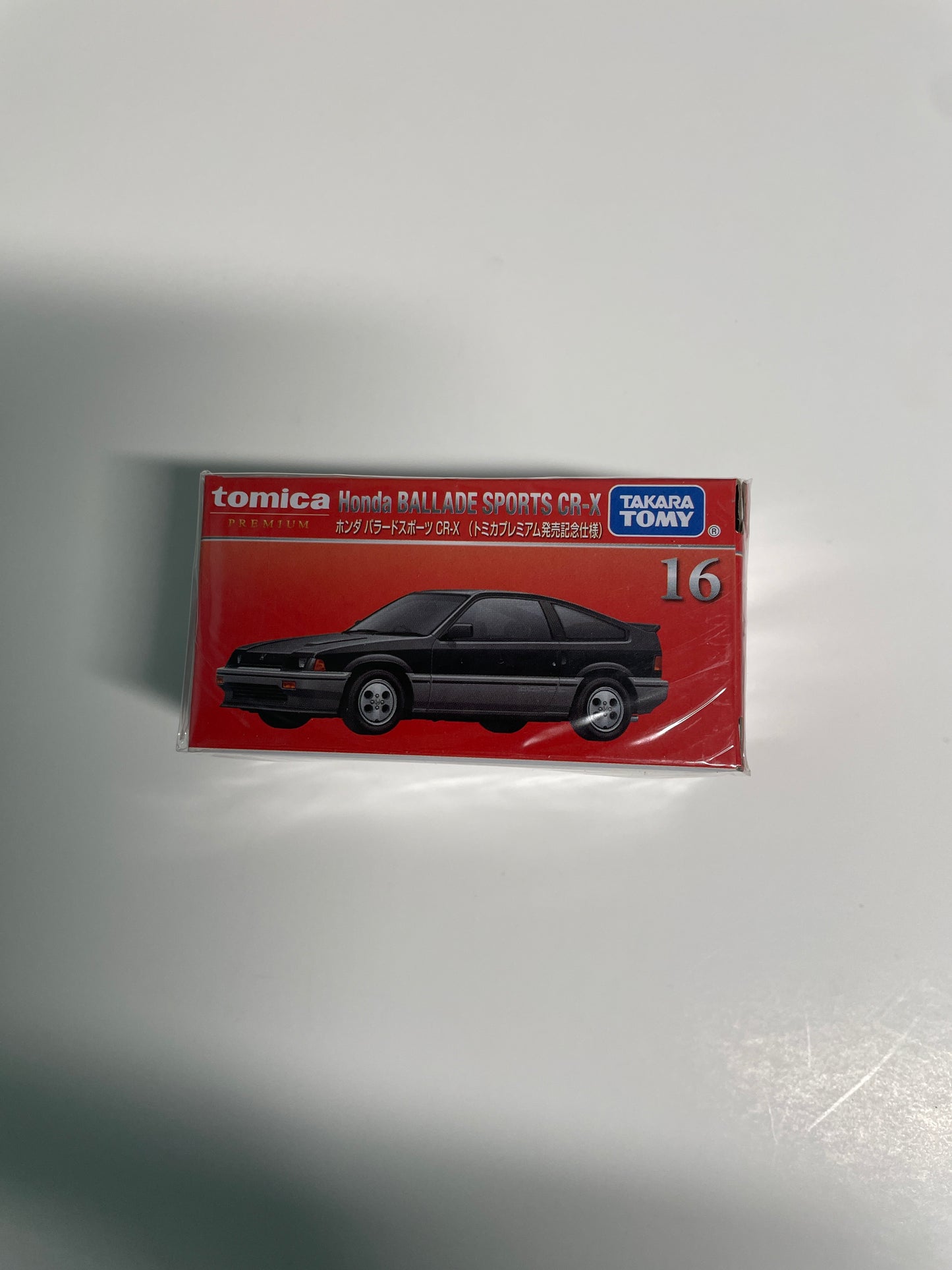 Tomica Premium 1/60 Honda Ballade sport CR-X n16 - commemorative - Black