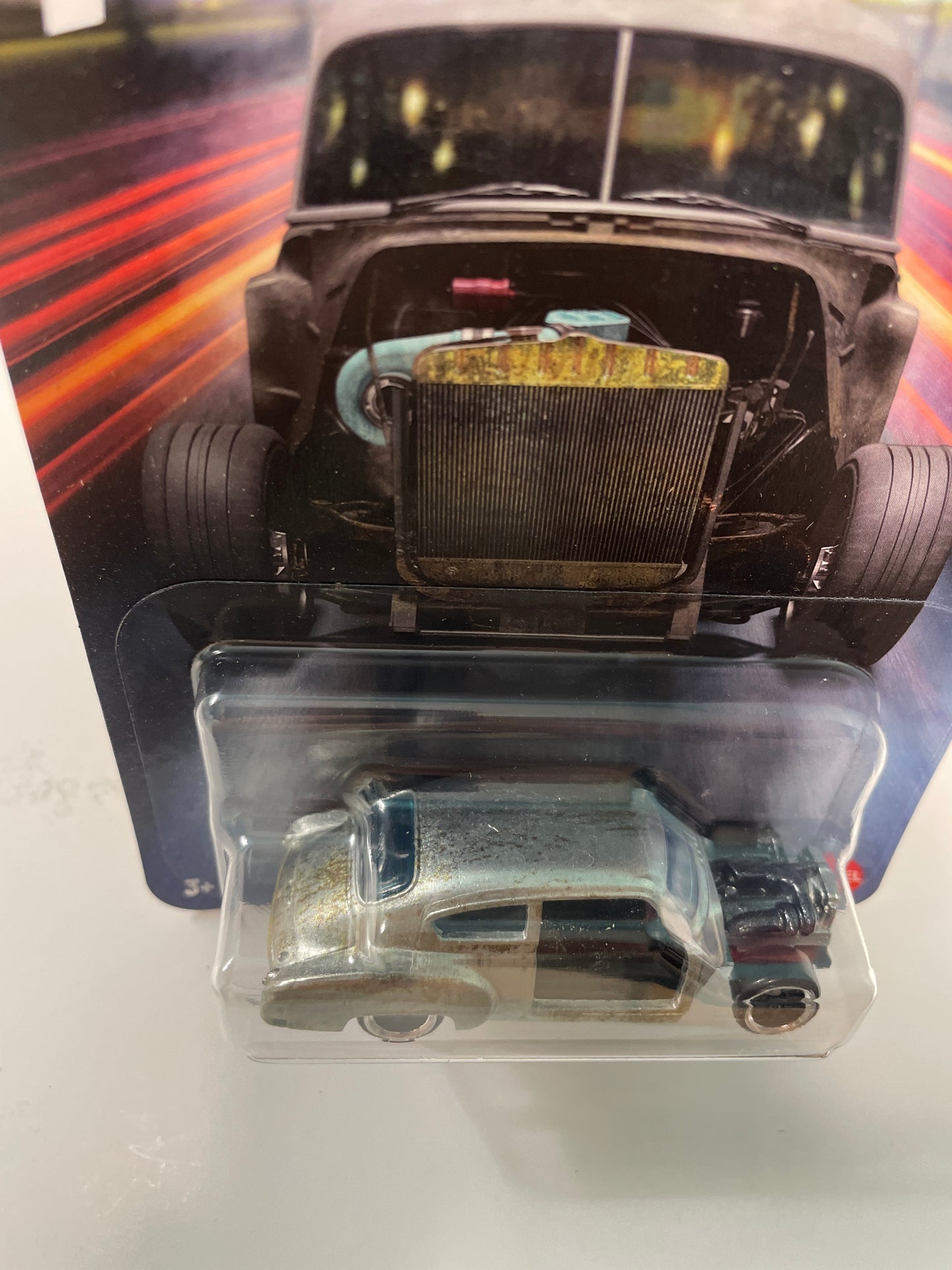 Hot Wheels 1/64 Silver Series Dream Lineup Fast & Furious Chevy Fleetline Chrome - JKX11