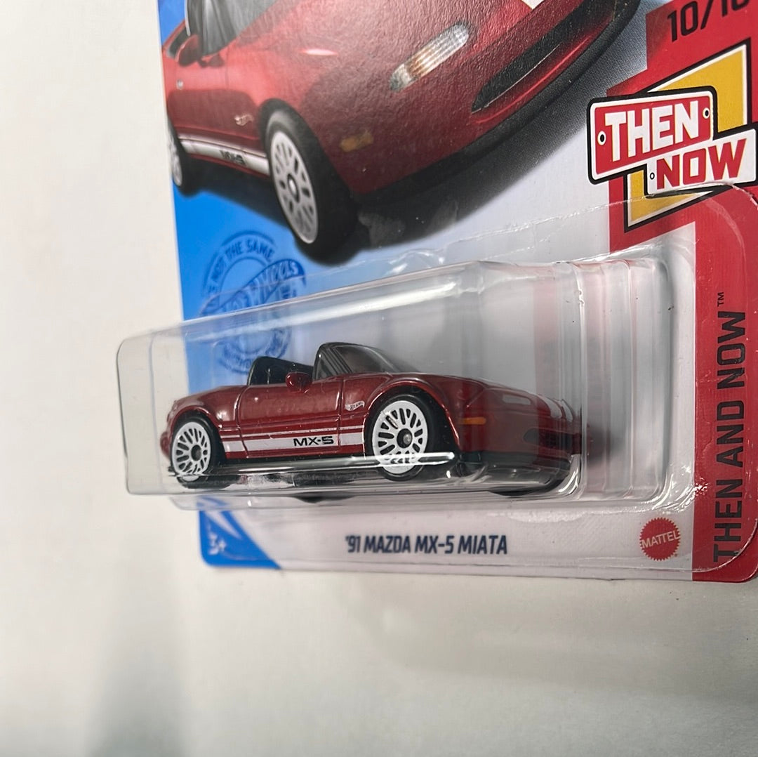 Hot Wheels 1/64 Treasure Hunt ‘91 Mazda MX-5 Miata Red