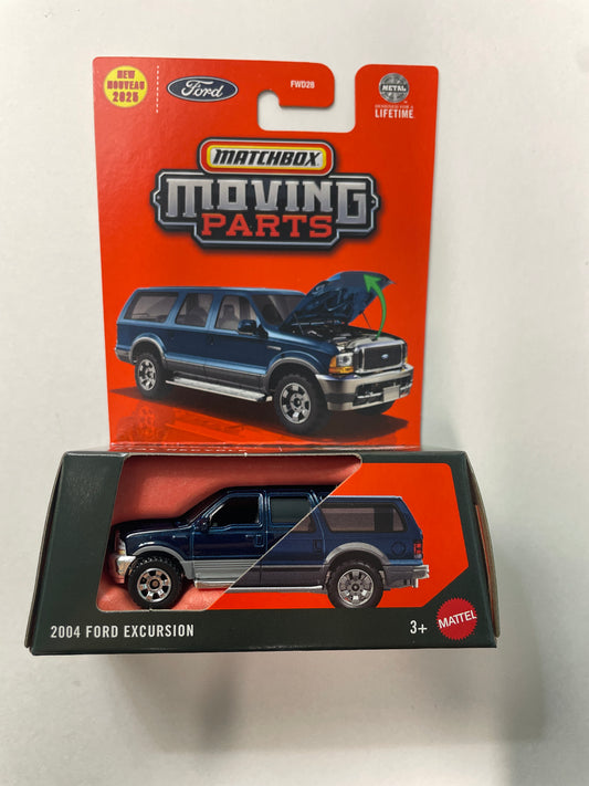 Matchbox 1/64 Moving Parts 2004 Ford Excursion Blue