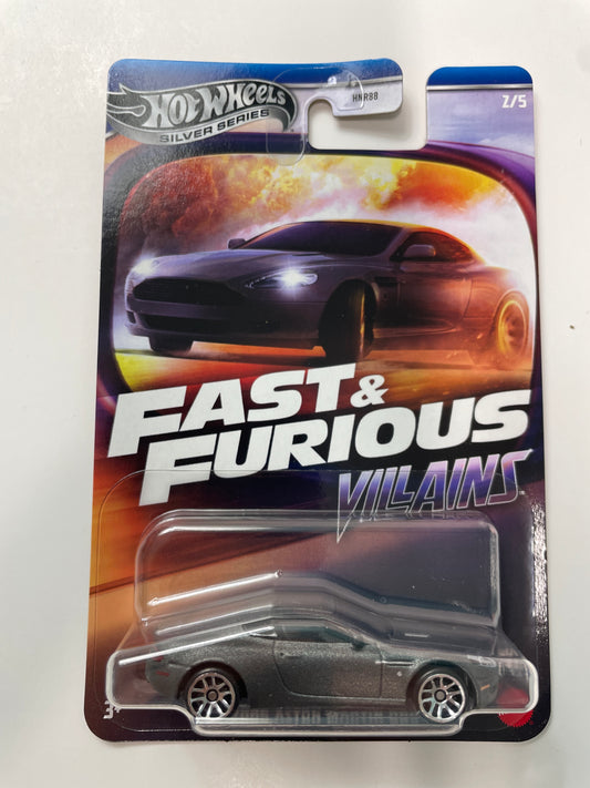 Hot Wheels 1/64 Fast And Furious Villains 2005 Aston Martin DB9 Silver