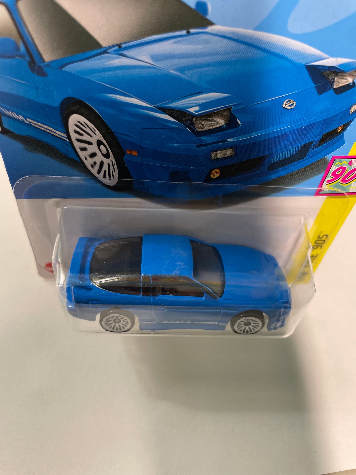*Japan Card* Hot Wheels 1/64 '96 Nissan 180SX Type X Blue