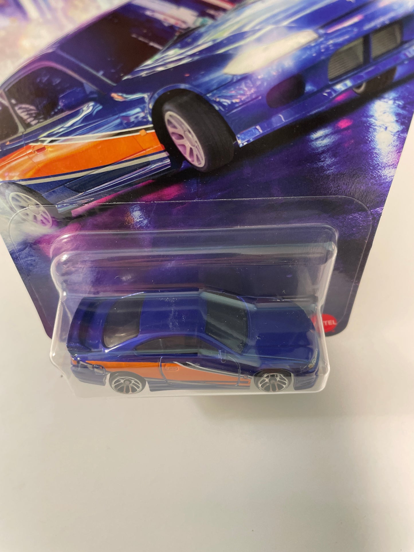 Hot Wheels 1/64 Silver Series The Fast And The Furious Tokyo Drift Nissan Silvia (S15) Blue - JKX06
