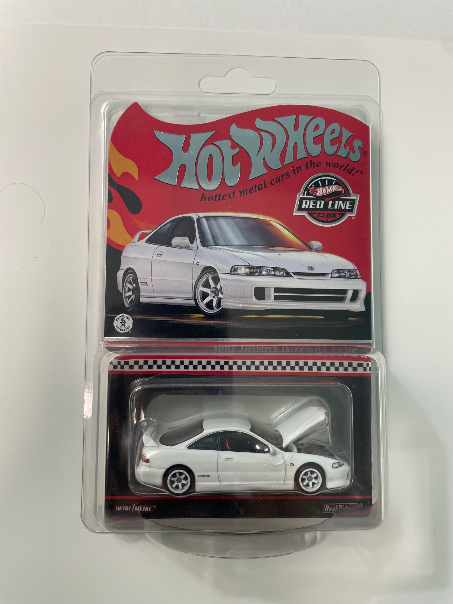 Hot Wheels 1/64 RLC 1995 Honda Integra Type R White
