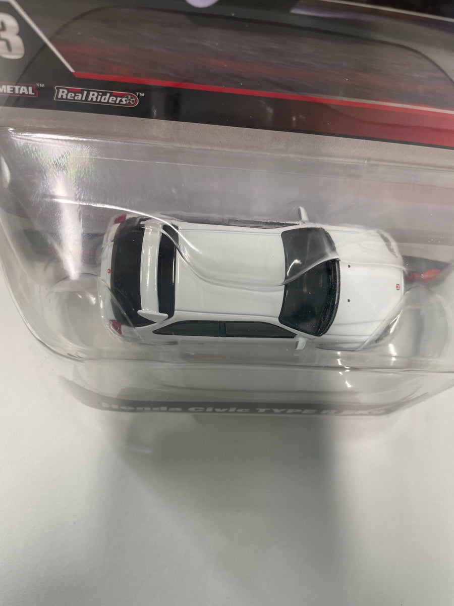 ミニカー Hot Wheels Honda Civic TYPE R EK9 1/43 Hot Wheels 1/43 Honda Civic Type R EK9 White – Flipn Diecast