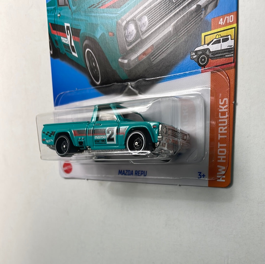 Hot Wheels 1/64 Mazda Repu Blue