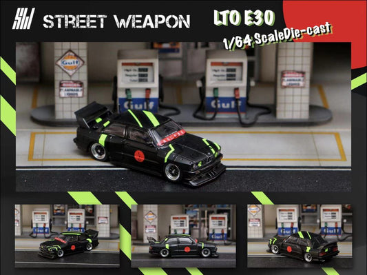 1/64 Street Weapon BMW LTO E30 Black