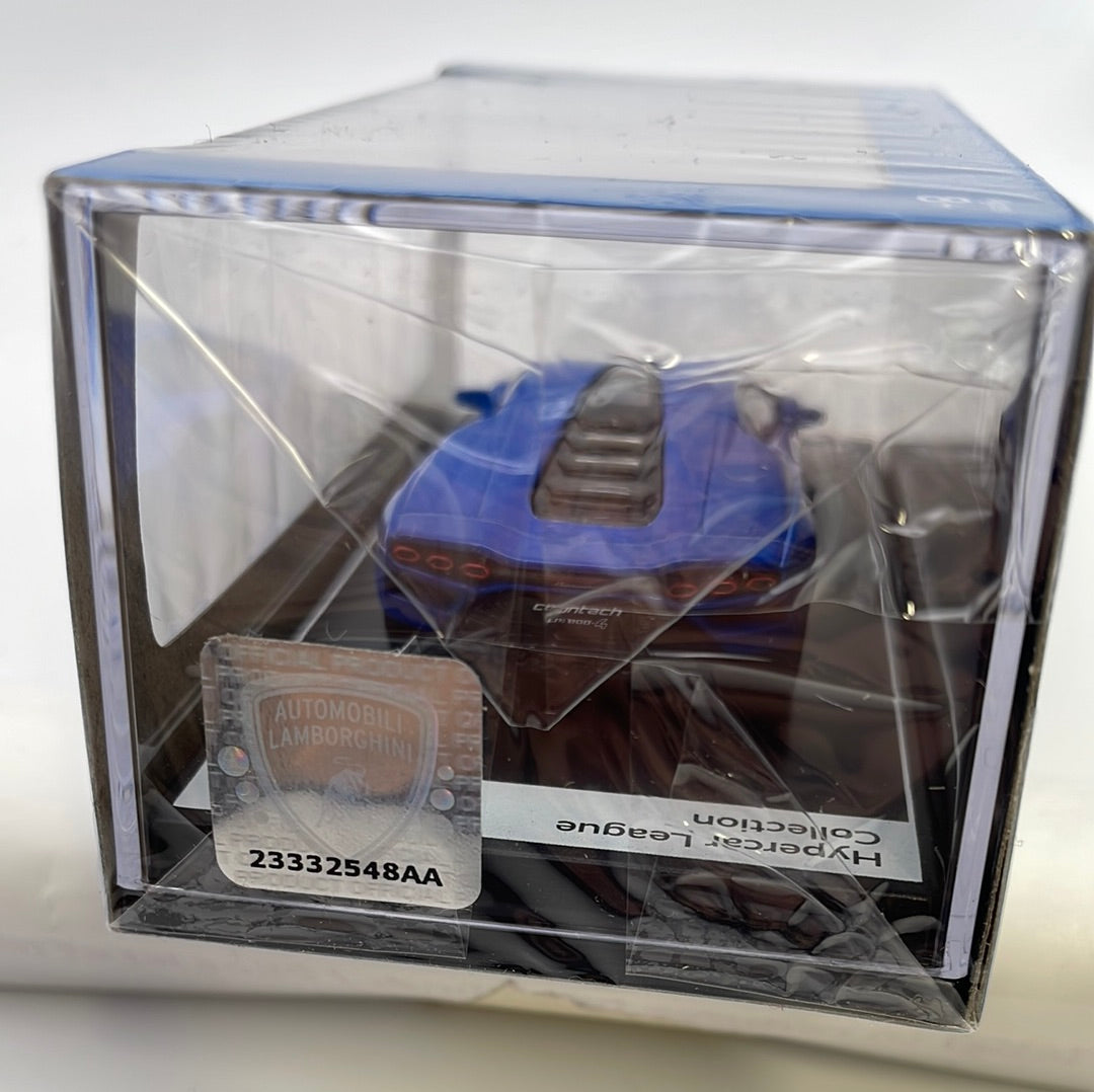 Postercars 1/64 n16 Hypercar League Collection Lamborghini Countach LPI 800-4 Bleu Blue