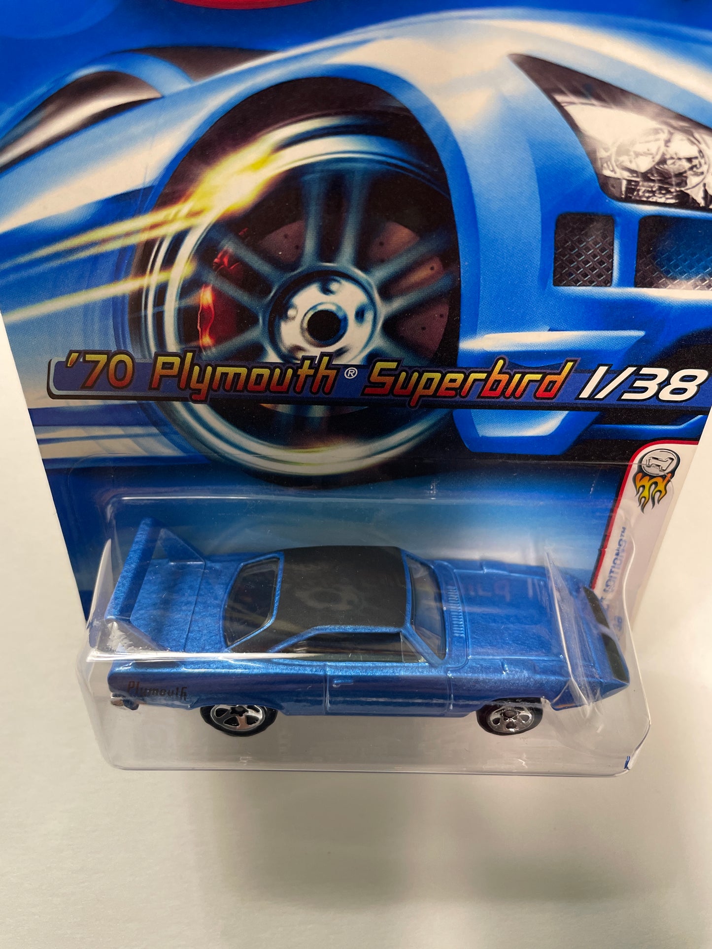 Hot Wheels 1/64 ‘70 Plymouth Superbird Blue