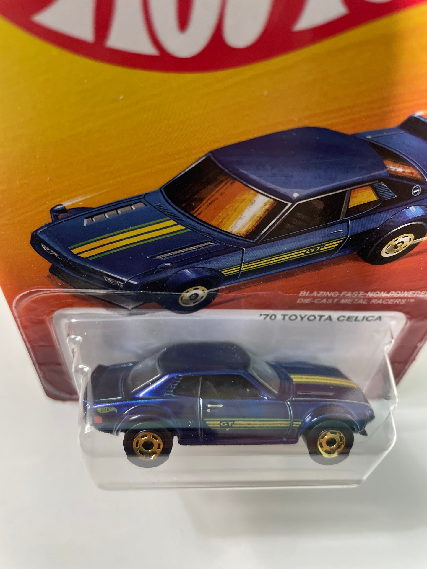 Hot Wheels 1/64 The Hot Ones ‘70 Toyota Celica Blue