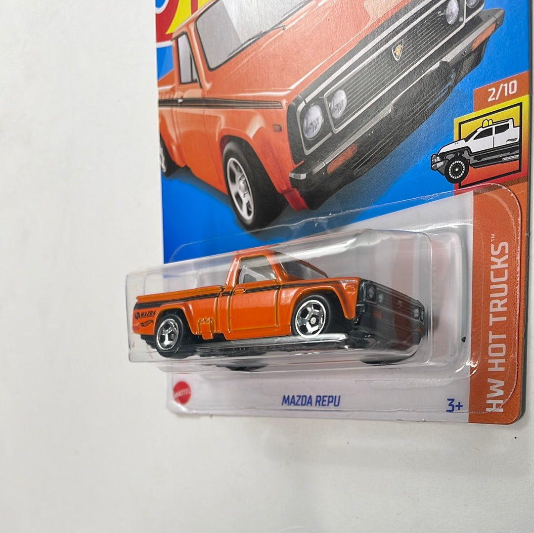 Hot Wheels 1/64 Mazda Repu Orange