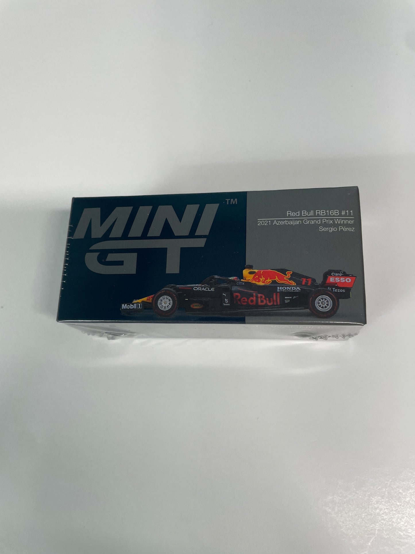 Mini GT 1/64 Red Bull RB16B #11 2021 Azerbaijan Grand Prix Winner Sergio Pérez Black