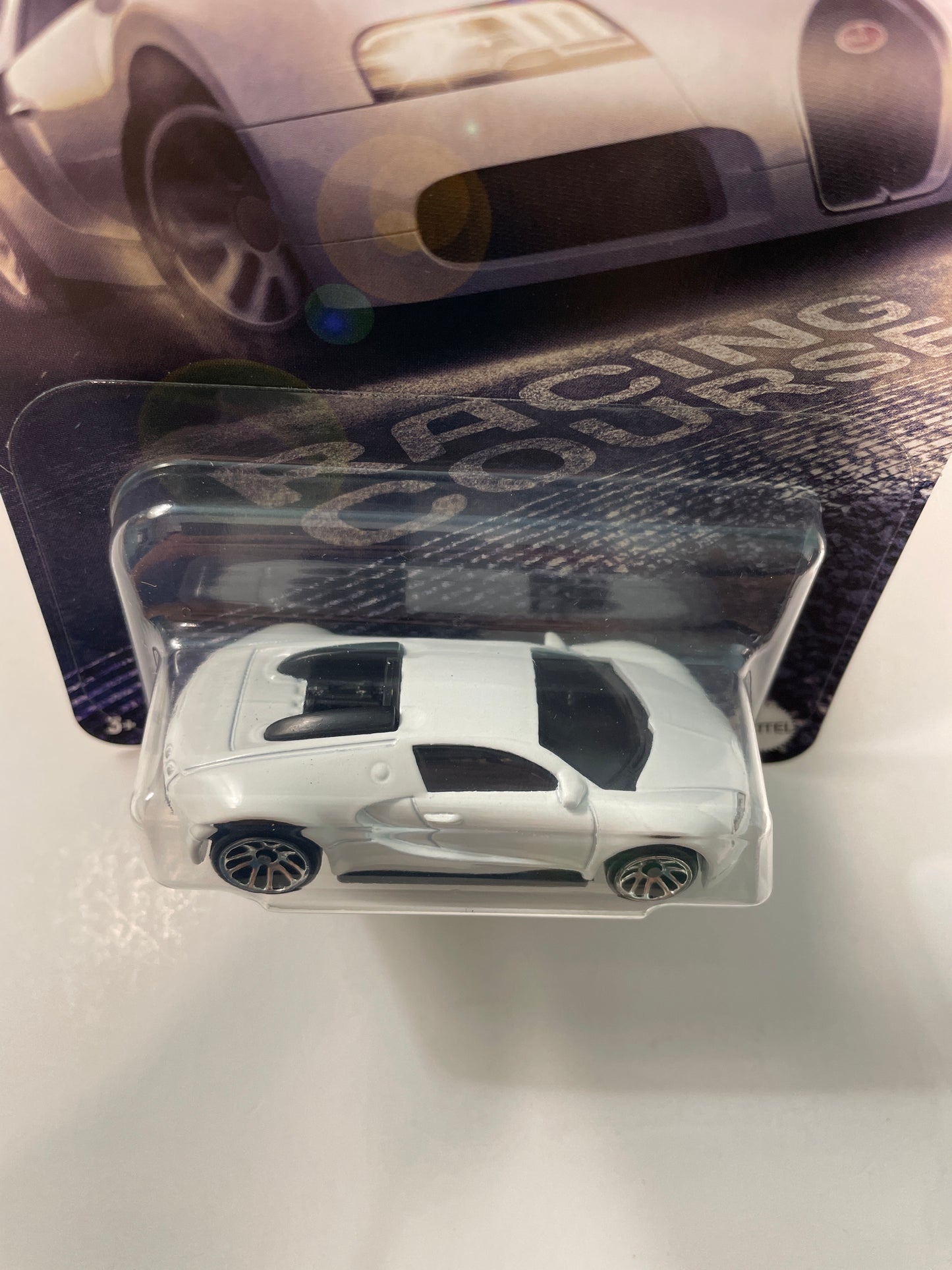 Hot Wheels 1/64 Silver Series Fast and Furious Racing Course Bugatti Veyron White - JBY43