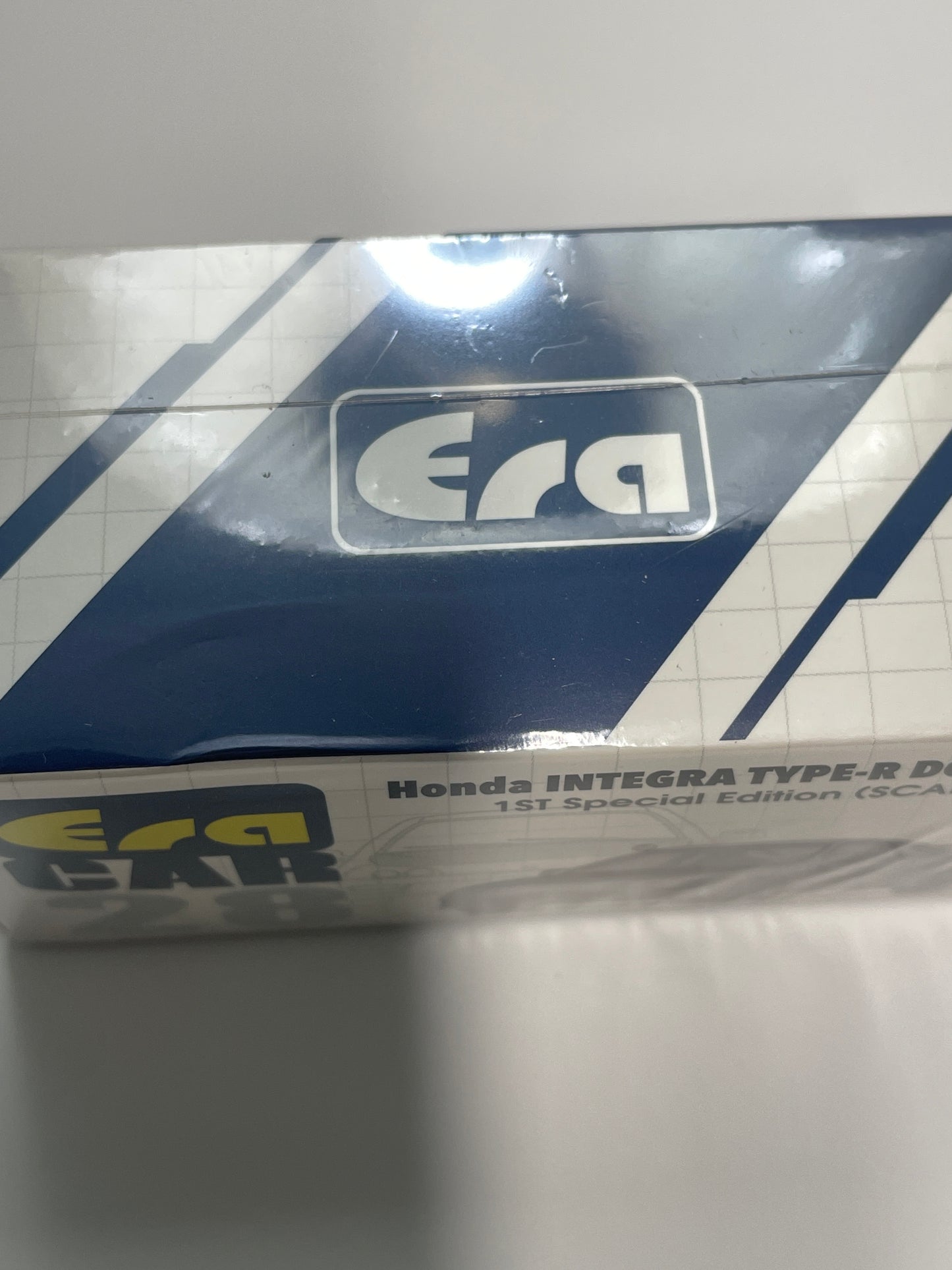 Era Car 1/64 Honda Integra Type R DC2 Silver 1st Special Edition - HA20DC2RF28 - Damaged Box