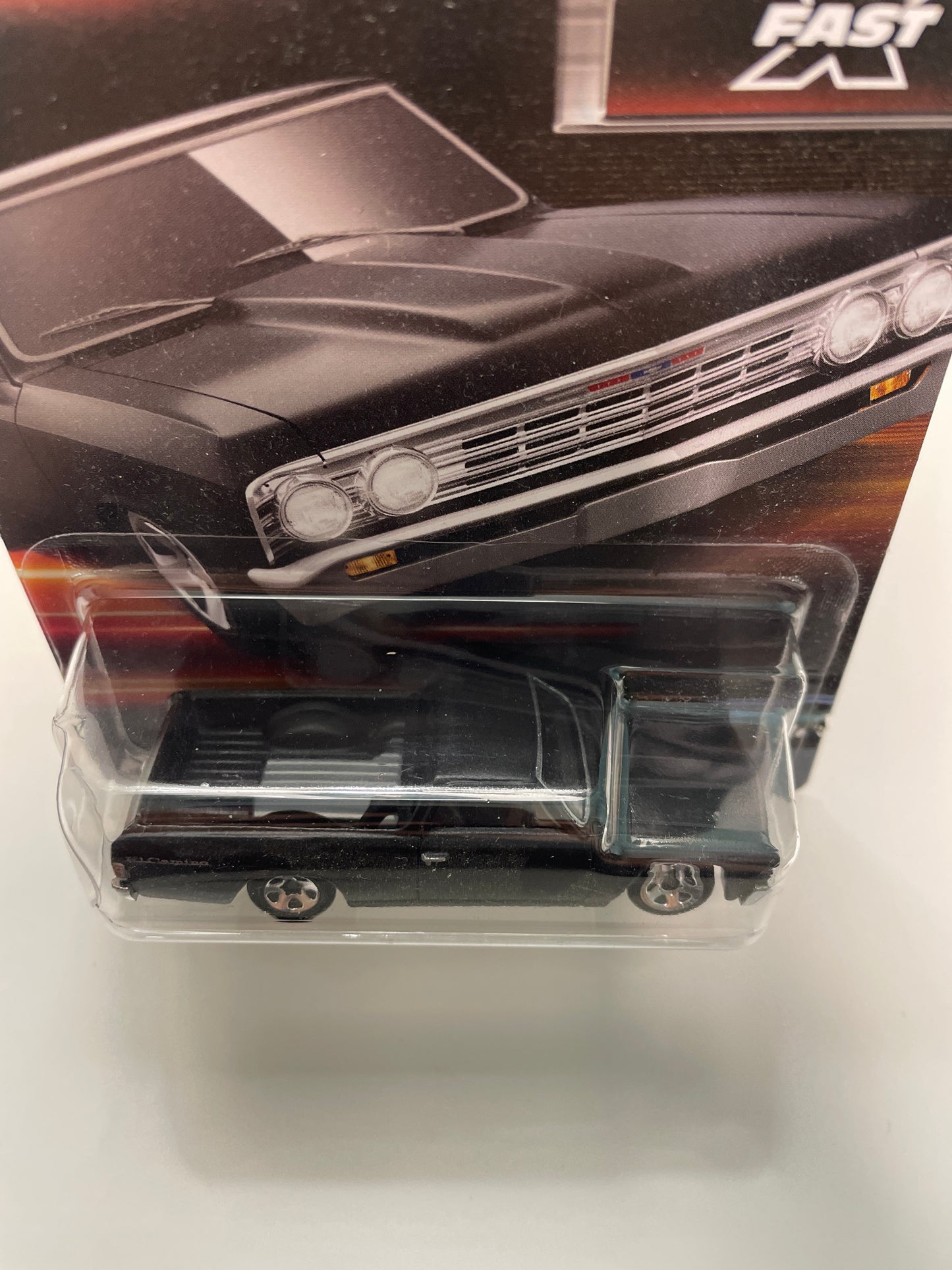 Hot Wheels 1/64 Fast And Furious Series 2 Chevy El Camino Black - Damaged Card