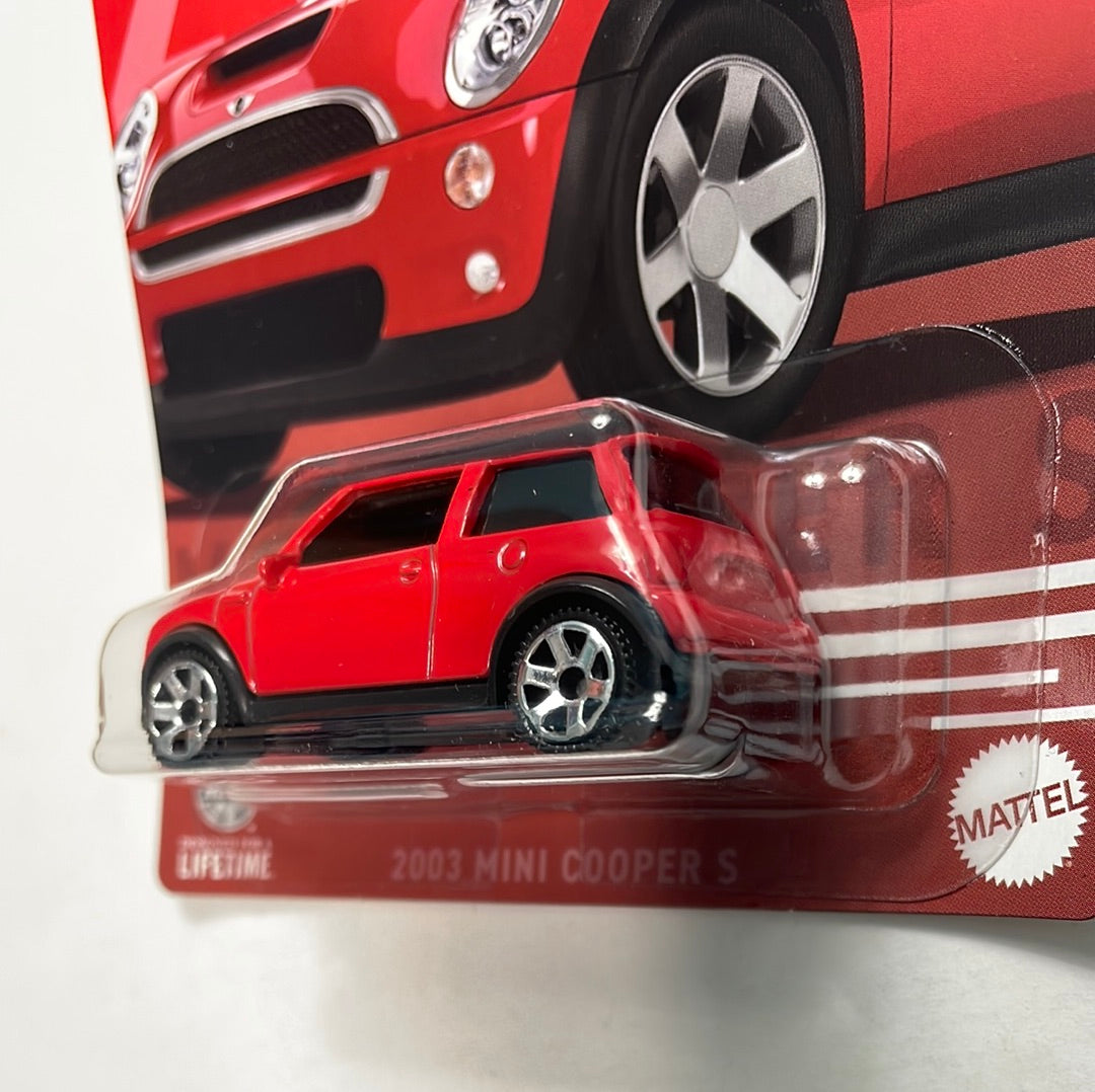 Matchbox 1/64 Mini Series 2003 Mini Cooper S Red