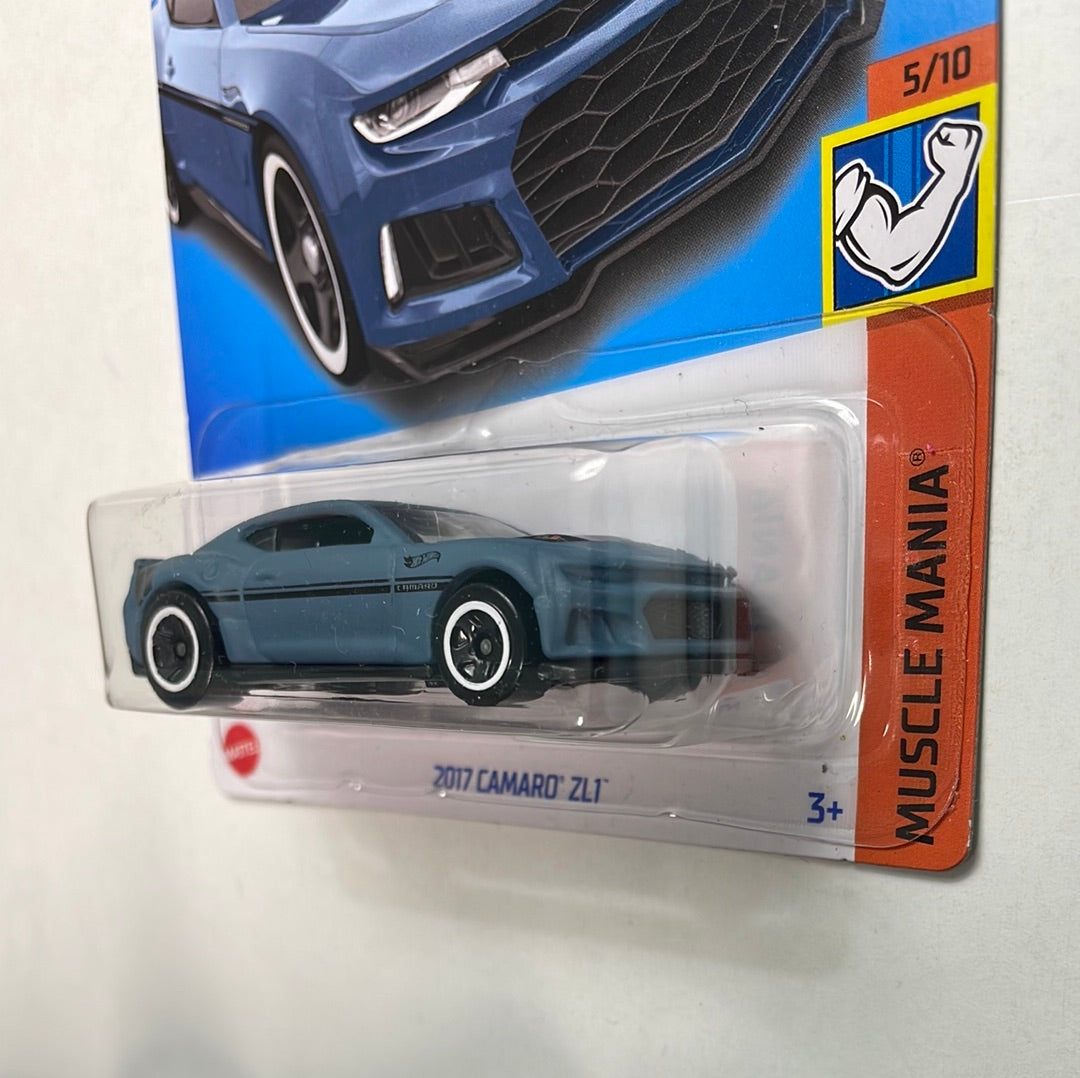 Hot Wheels 1/64 Kroger 2017 Camaro ZL1 Blue
