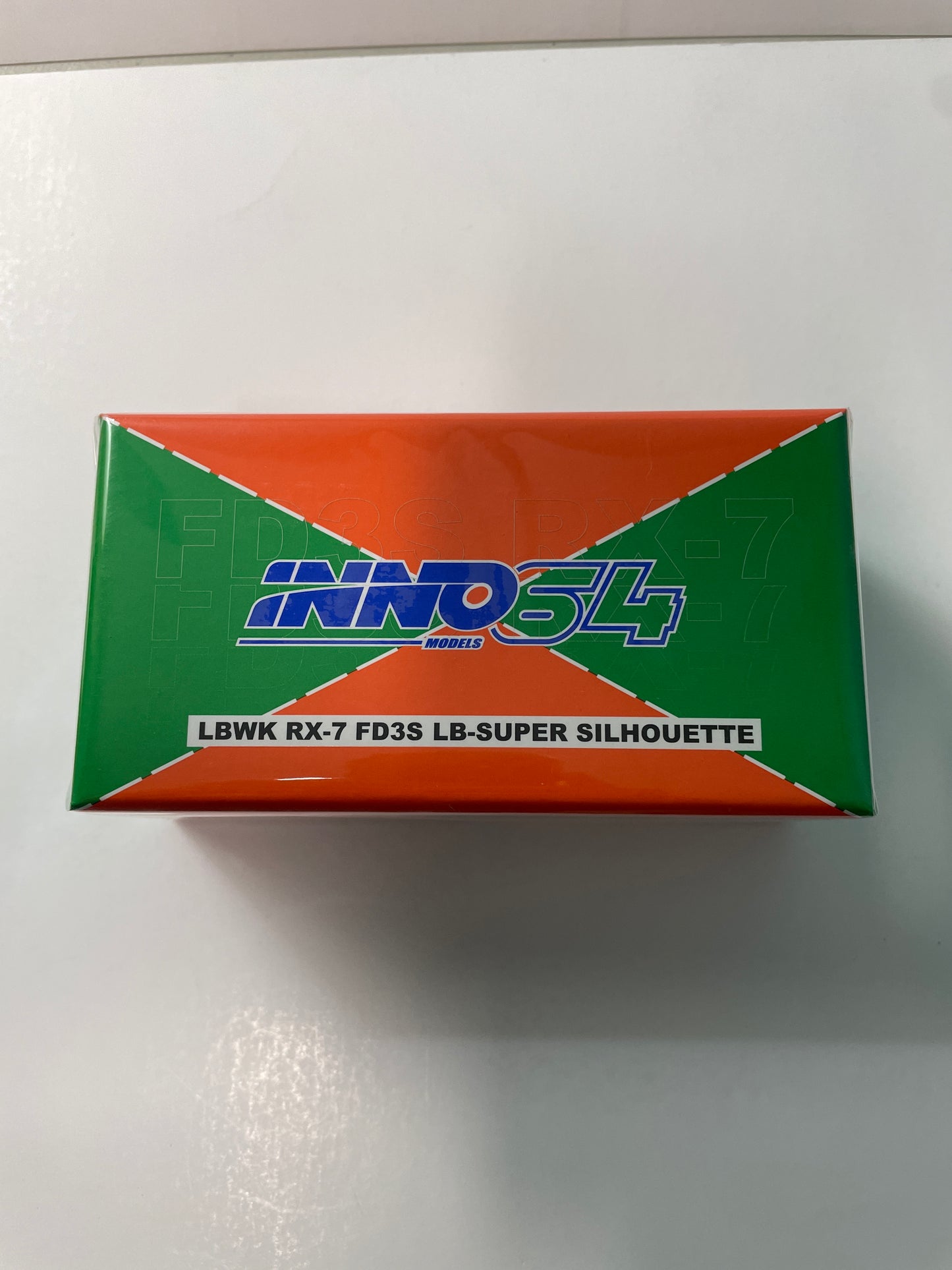Inno64 1/64 LBWK Mazda RX-7 FD3S LB-Super Silhouette Orange & Green