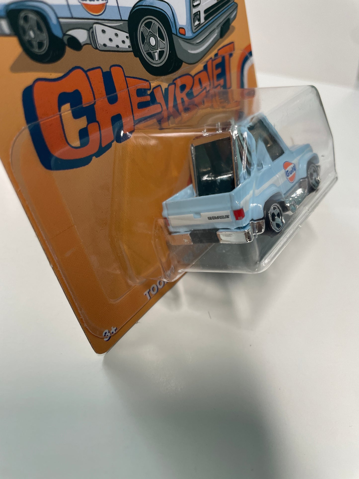 Hot Wheels 1/64 Noppo Gulf Racing Toon’d ‘83 Chevy Silverado Blue