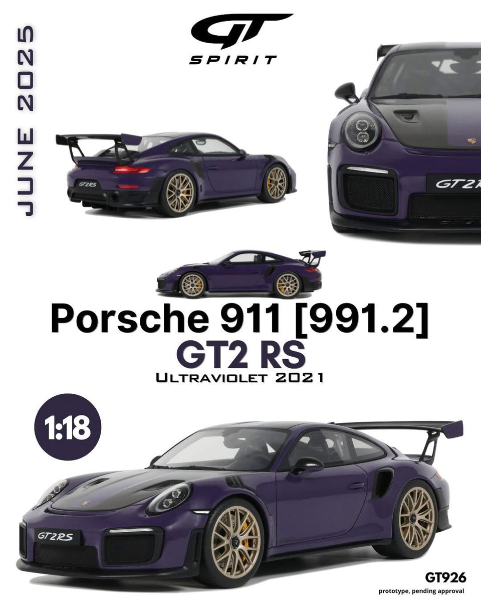 GT Spirit 1/18 2021 Porsche 911 GT2 RS Ultraviolet – Flipn