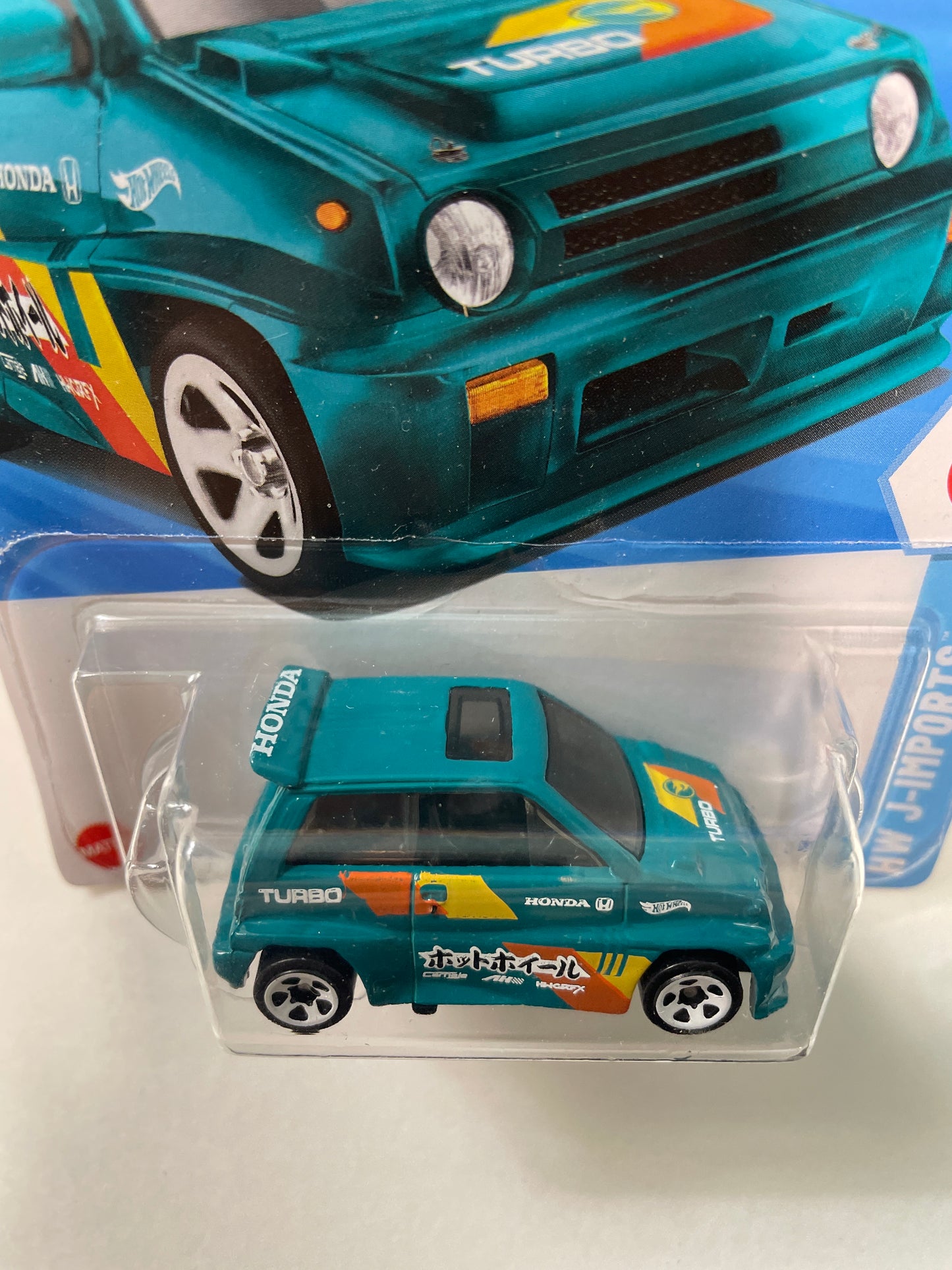 Hot Wheels 1/64 ‘85 Honda City Turbo II Teal