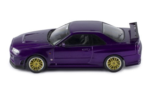 1/43 Ixo Models Nissan Skyline GT-R (R34) Customized 2002 Purple